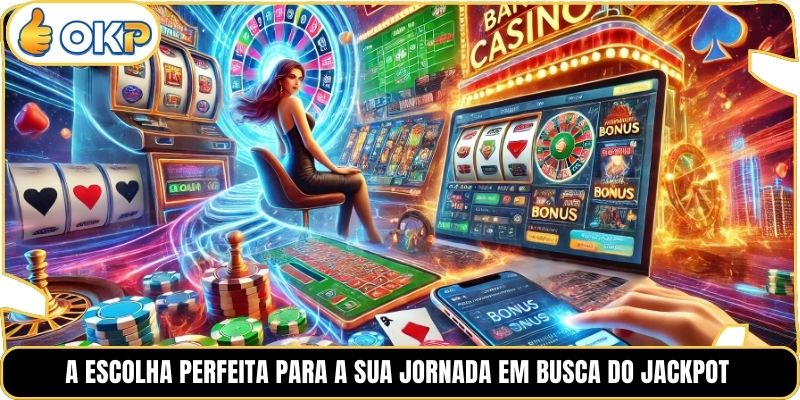 A escolha perfeita para a sua jornada em busca do Jackpot