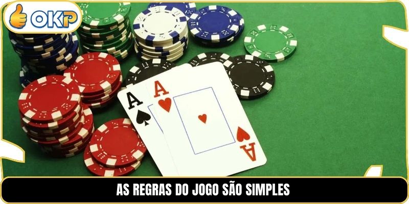 As regras do jogo são simples.