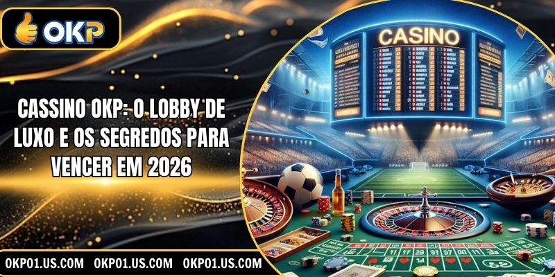 Cassino OKP: O Lobby De Luxo E Os Segredos Para Vencer Em 2026