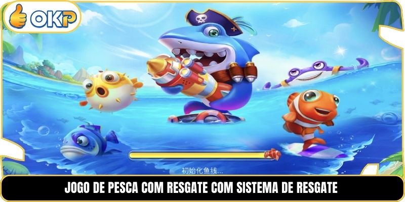 Jogo de Pesca com Resgate com sistema de resgate