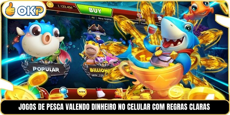 Jogos de Pesca valendo dinheiro no celular com regras claras