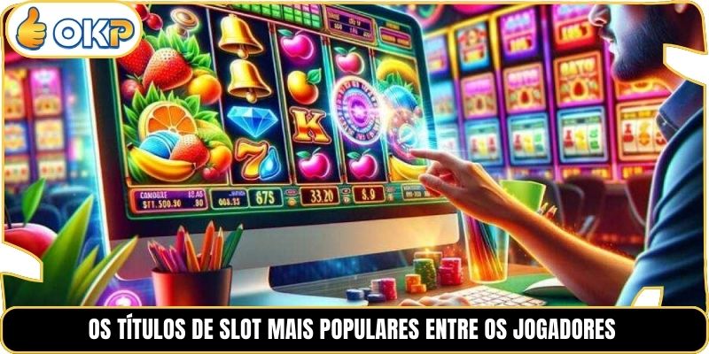 Os títulos de slot mais populares entre os jogadores