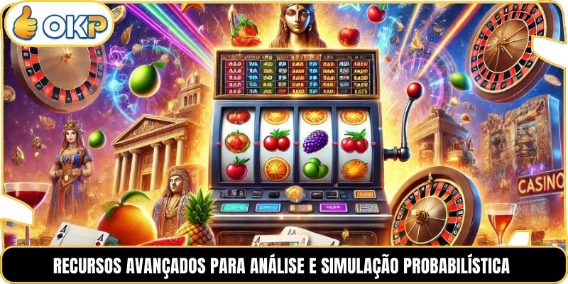 Recursos avançados para análise e simulação probabilística