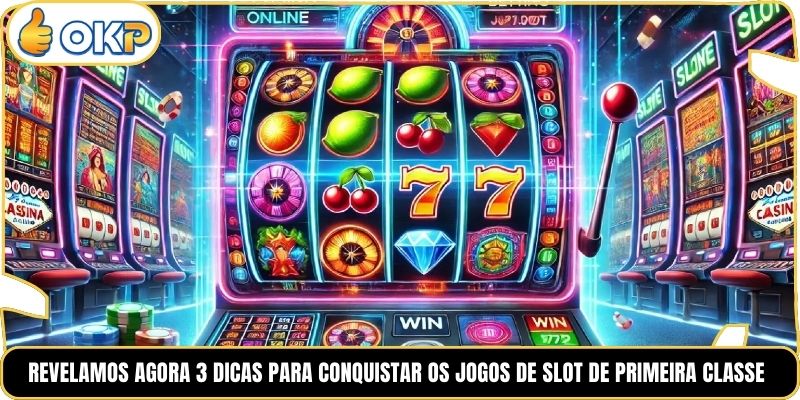 Revelamos agora 3 dicas para conquistar os jogos de slot de primeira classe
